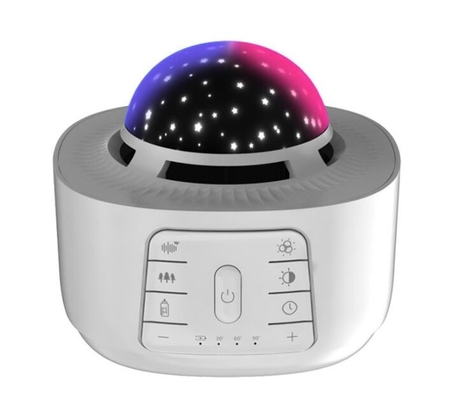 CS7  Portable Baby White Noise Machine 18 Soothing With Warm Light Color Projection White Noise machine supplier