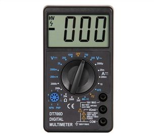 DT700D 50Hz Square Wave Output Large LCD Disply Screen Digital Multimeter For Beginner supplier