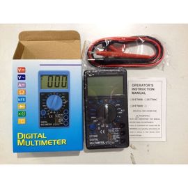 DT700D 50Hz Square Wave Output Large LCD Disply Screen Digital Multimeter For Beginner supplier