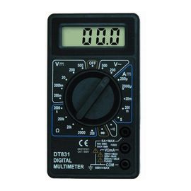 DT831 CE(CAT I) Popular Small Digital Multimeter With Double Fuses For Beginner supplier