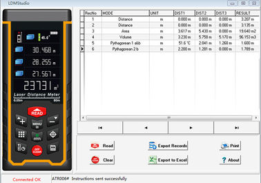 New Release 80m 1.9&quot; LCD Digital Self-Calibration Laser Distance Meter With Camera Measurement Function supplier