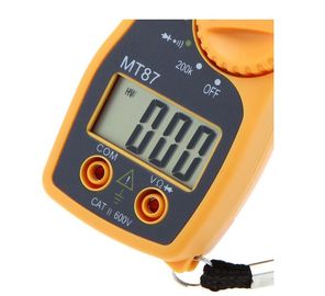 MT87 LCD Display Auto Range Mini Digital Clamp-On AC/DC MultiMeter Meter Electronic Load Tester supplier