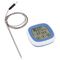 Touch Screen Digital Meat Cooking Thermometer with Stainless Steel Probe with Built In Countdown Timer supplier