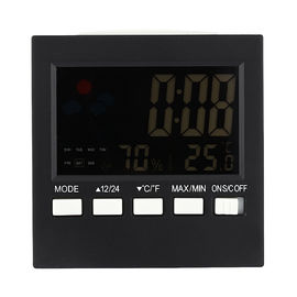 Digital Thermometer Hygrometer Temperature An Humidity Clock Colorful LCD Alarm Snooze Function Calendar Weather Station supplier