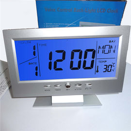 Sound Control Multi Functional Color Screen Digital LED Calendar Weather Hygrometer Thermometer Display Clock supplier