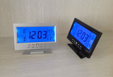 Sound Control Multi Functional Color Screen Digital LED Calendar Weather Hygrometer Thermometer Display Clock supplier