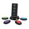 Wireless Key Finder Remote Key Locator 4 Receivers 1 Dock Station Alarm Systems Security Home With LED Flashlight supplier