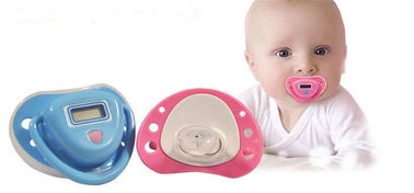 Digital LCD Display  Pacifier Water-Resistant Newborn Baby Nipple Thermometer supplier