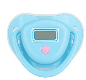 Digital LCD Display  Pacifier Water-Resistant Newborn Baby Nipple Thermometer supplier