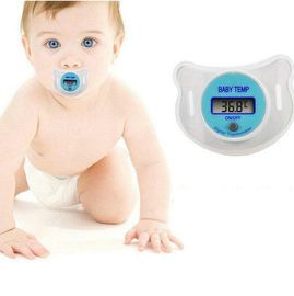 New Practical Health Monitors Digital LCD Display Baby Infants Nipple Pacifier Thermometer supplier