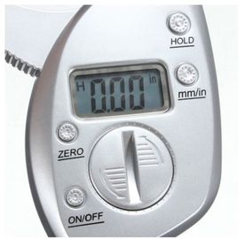 50mm Digital LCD Body Fat Caliper Skin Fold Thickness Inch Measurement Analyzer supplier