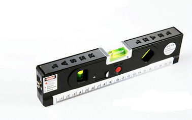 Black Color Multifunction Laser Level with Tape Measure For Alignment And Leveling supplier