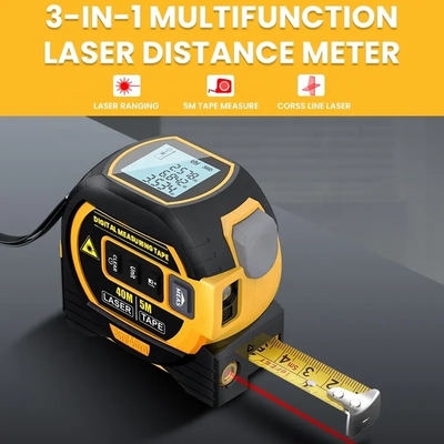 3 in 1 40m Laser Distance Meter Digital Measuring Instrument Tape Measure Distance Area and Volume Tool supplier