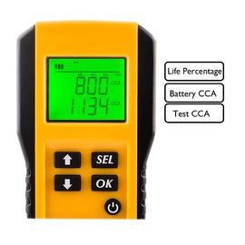 AE300 Digital 12V Car Battery Tester Automotive Battery Load Tester and Analyzer Of Battery Life Percentage,Voltage supplier