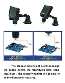 G600 Handheld 1-600X 3.6MP Digital  Microscope Continuous Magnifier with 4.3inch HD LCD Display supplier