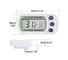 DTH-94 LCD Display -20℃～50℃ Digital Wall Refrigerator Thermometer Hygrometer Temperature Humidity Meter supplier