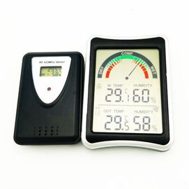 DTH-108 Household -19.9℃ to 70℃Digital Big LCD Screen Wireless Room Thermometer Hygrometer supplier