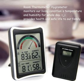 DTH-108 Household -19.9℃ to 70℃Digital Big LCD Screen Wireless Room Thermometer Hygrometer supplier