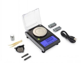 50g/0.001g High Precision Jewelry Diamond Gem LCD Digital Electronic Scale Laboratory Balance Scale supplier