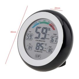 SN226 LCD Digital Multifunctional Touch Thermometer Support Humidity Measurement with Magnets Hanging Hole and Bracket supplier