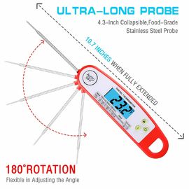 DTH-128 Super Fast Instant Read Meat Thermometer-Waterproof Digital Meat Thermometer with Backlight & Calibration supplier