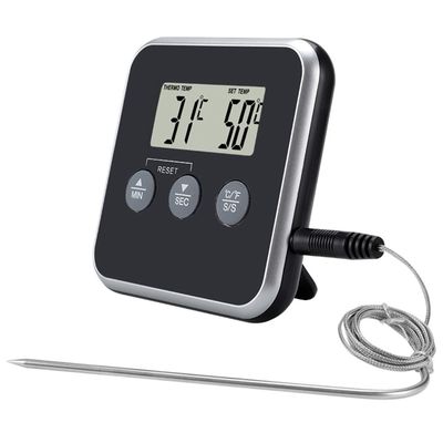 TS-BN56 Household Oven BBQ Thermometer Multifunctional Kitchen Electronic Timer with Waterproof Probe supplier