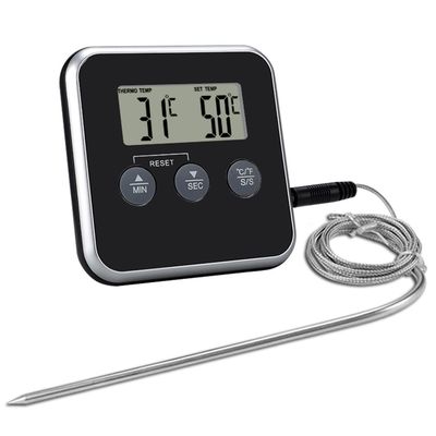 TS-BN56 Household Oven BBQ Thermometer Multifunctional Kitchen Electronic Timer with Waterproof Probe supplier