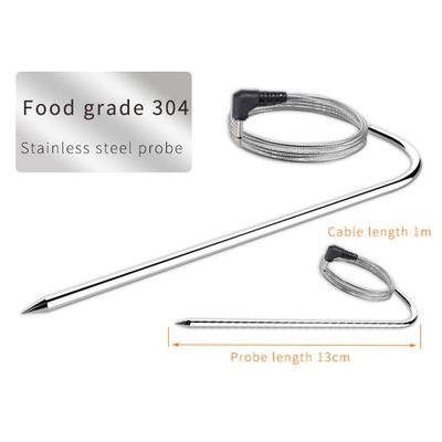 TS-BN50 Digital Food Thermometer for BBQ Kitchen Cooking with Alarm Timer Temperature Gauge supplier