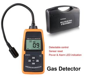 SPD202 Large LCD Display 0~100%LEL 50~50000PPM Digital Combustible Gas Detector Leak Alarm Detector supplier