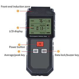 ET825 Digital LCD Electromagnetic Radiation Tester With Data Locking Function supplier