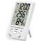 TA308 Digital LCD Temperature Humidity Meter with Clock Household Thermometer supplier
