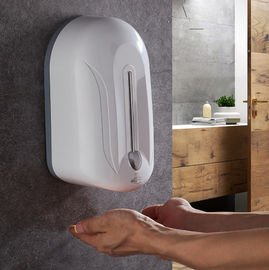 1100ml Hotel Home White Automatic Induction Wall-mounted Soap Dispenser Hand Sanitizer Dispenser supplier