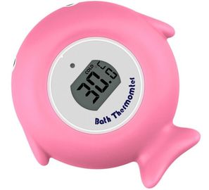 DTH-158  Mini Digital Fish Shape Waterproof LCD Display Bath Thermometer Baby Thermometer Swimming Pool Thermometer supplier