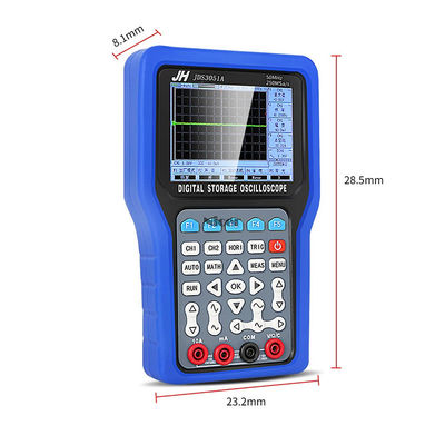 JDS3051A 100-240V 2-Channel 50MHz 250MSa/S TFT LCD Display Handheld Digital Storage Oscilloscope supplier