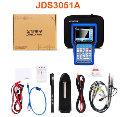 JDS3051A 100-240V 2-Channel 50MHz 250MSa/S TFT LCD Display Handheld Digital Storage Oscilloscope supplier