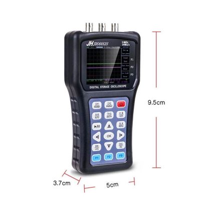 JDS6052S 100-240V 2-Channel 50MHz 200MSa/S TFT LCD Display Handheld Digital Storage Oscilloscope supplier