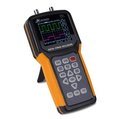 JDS2022A 100-240V 2-Channel 20MHz 200MSa/S TFT LCD Display Handheld Digital Storage Oscilloscope supplier