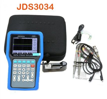 JDS3034 100-240V 4-Channel 30MHz 250MSa/S TFT LCD Display Handheld Digital Storage Oscilloscope supplier