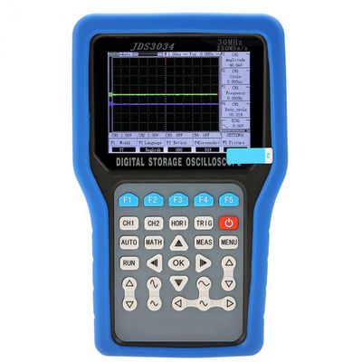 JDS3034 100-240V 4-Channel 30MHz 250MSa/S TFT LCD Display Handheld Digital Storage Oscilloscope supplier