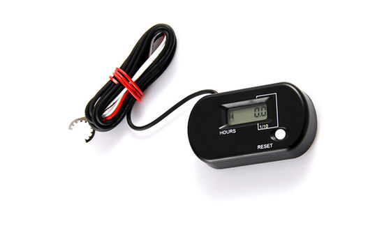 HM025 IP68 Waterproof Resettable LCD Gasoline Inductive Hour Meter for Paramotors, Microlights, Marine Engines supplier