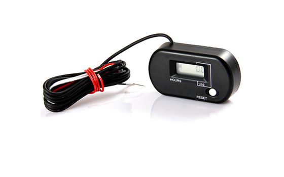 HM025 IP68 Waterproof Resettable LCD Gasoline Inductive Hour Meter for Paramotors, Microlights, Marine Engines supplier