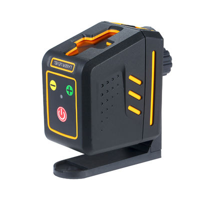 T07 Horizontal and Vertical Cross Line Self Leveler Auto-Leveling Adjustable Brightness Red Laser Level Meter supplier