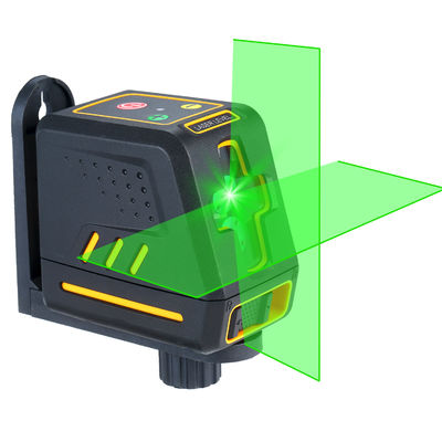 T08 Horizontal and Vertical Cross Line Self Leveler Auto-Leveling Adjustable Brightness Green Laser Level Meter supplier
