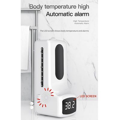 K9 Pro  Infrared Thermometer 800ML Automatic Sensor Free Hand Soap Dispenser Hand Sanitizer Machine supplier