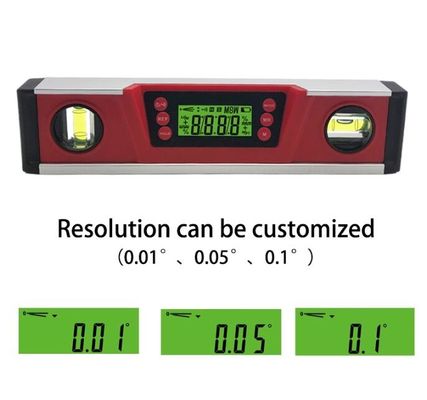 DL136 High Precision 10 Inch LCD Display Digital Aluminum Electronic Spirit Level With Magnet supplier