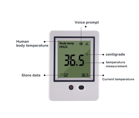 K1 Multi-Language Non-contact Intelligent Auto-Induction Infrared Forehead Body Thermometer AI Smart Thermometer supplier