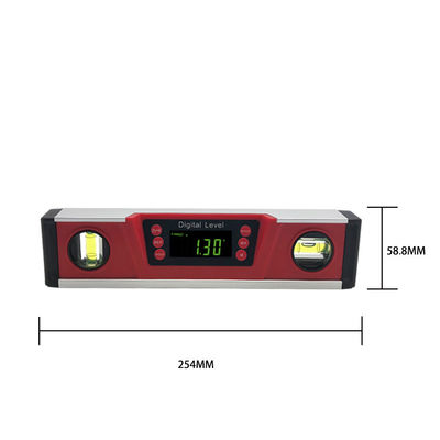 DL135 Large Bright Green LED Digital Level Electric Level IP54 Dust And Waterproof Strong Magnets Spirit Level supplier