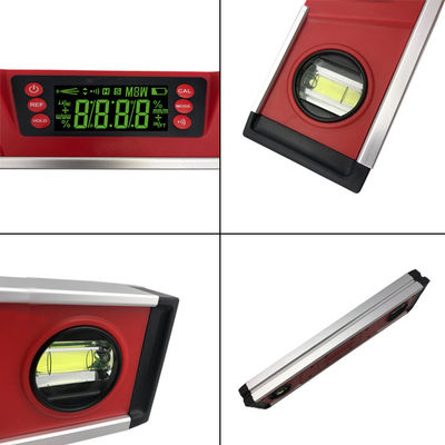 DL135 Large Bright Green LED Digital Level Electric Level IP54 Dust And Waterproof Strong Magnets Spirit Level supplier