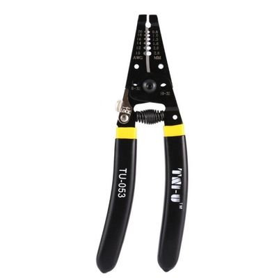 TU-053 High Quality Cable Wire Stripper Cutter Crimper Automatic Multifunctional TAB Terminal Crimping Plier Tools supplier