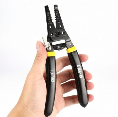 TU-053 High Quality Cable Wire Stripper Cutter Crimper Automatic Multifunctional TAB Terminal Crimping Plier Tools supplier